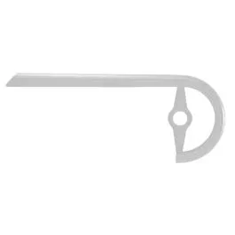 Carter striscia in acciaio cromato per guarniture bici da 46-48 denti