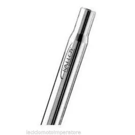 reggisella bici diametro 27,2 acciaio cromato l. 300