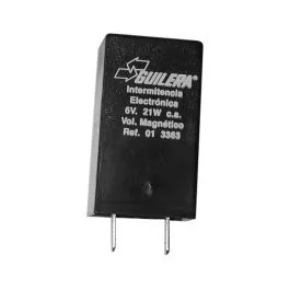 Intermittenza elettronica monocanale 6v 21w c.a. 2 faston medi Ape 50 1969-1980