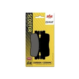 Pastiglie freno sbs 204hf kawasaki j kymco downtown people agility