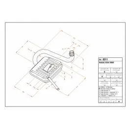 Marmitta Sito Vespa 150 Sprint