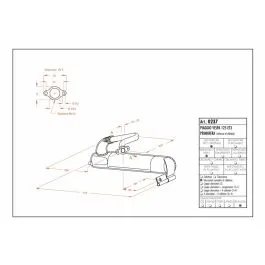 vespa 125 et3 - primavera (attacco al cilindro) - ref. 0237