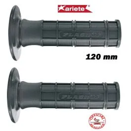 coppia manopole moto cross ariete nere