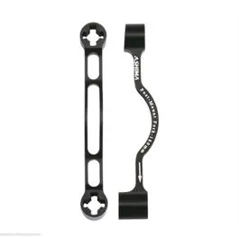 adattore disco freno a180mm cnc forcella p.m./pinza p.m.