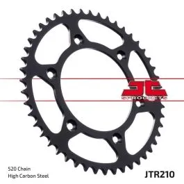 JT SPROCKETS JTR210.44 REAR REPLACEMENT SPROCKET 44 TEETH 520 PITCH NATURAL STEEL
