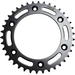 JT SPROCKETS JTR210.38 REAR REPLACEMENT SPROCKET 38 TEETH 520 PITCH NATURAL C49 HIGH CARBON STEEL
