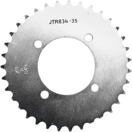 JT SPROCKETS JTR834.35 REAR REPLACEMENT SPROCKET 35 TEETH 420 PITCH NATURAL C49 HIGH CARBON STEEL