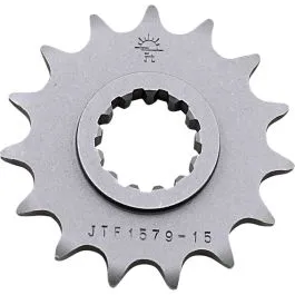 JT SPROCKETS JTF1579.15 FRONT REPLACEMENT SPROCKET 15 TEETH 520 PITCH NATURAL STEEL