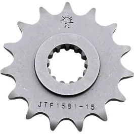JT SPROCKETS JTF1581.15 FRONT REPLACEMENT SPROCKET 15 TEETH 520 PITCH NATURAL STEEL