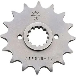 JT SPROCKETS JTF516.16 FRONT REPLACEMENT SPROCKET 16 TEETH 520 PITCH NATURAL STEEL