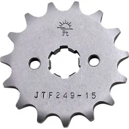 JT SPROCKETS JTF249.15 FRONT REPLACEMENT SPROCKET 15 TEETH 420 PITCH NATURAL STEEL