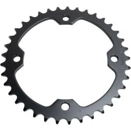 JT SPROCKETS JTR1857.37 REAR REPLACEMENT SPROCKET 37 TEETH 520 PITCH NATURAL C49 HIGH CARBON STEEL