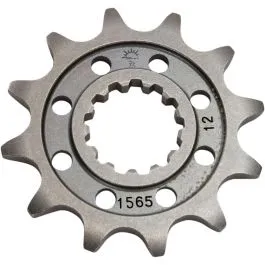 JT SPROCKETS JTF1565.12 FRONT REPLACEMENT SPROCKET 12 TEETH 520 PITCH NATURAL STEEL