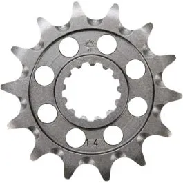 JT SPROCKETS JTF1565.14SC FRONT SELF CLEANING SPROCKET 14 TEETH 520 PITCH NATURAL STEEL