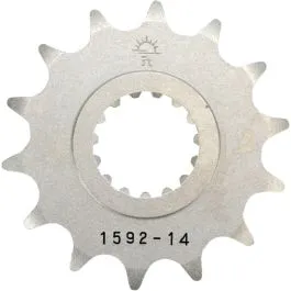 JT SPROCKETS JTF1592.14 FRONT REPLACEMENT SPROCKET 14 TEETH 520 PITCH NATURAL STEEL