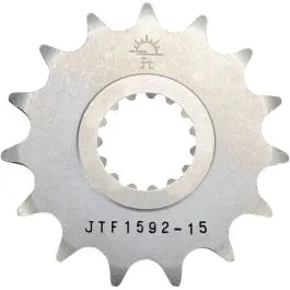 JT SPROCKETS JTF1592.15 FRONT REPLACEMENT SPROCKET 15 TEETH 520 PITCH NATURAL STEEL