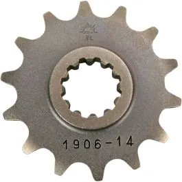 JT SPROCKETS JTF1906.14 FRONT REPLACEMENT SPROCKET 14 TEETH 420 PITCH NATURAL STEEL