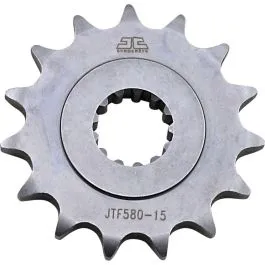 JT SPROCKETS JTF580.15 FRONT REPLACEMENT SPROCKET 15 TEETH 530 PITCH NATURAL STEEL