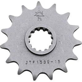JT SPROCKETS JTF1539.15 FRONT REPLACEMENT SPROCKET 15 TEETH 520 PITCH NATURAL STEEL