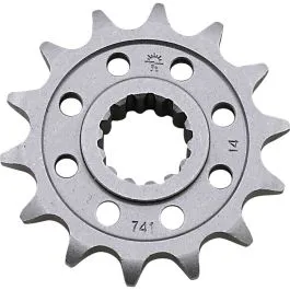 JT SPROCKETS JTF741.14 FRONT REPLACEMENT SPROCKET 14 TEETH 525 PITCH NATURAL CHROMOLY STEEL