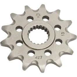JT SPROCKETS JTF427.13SC FRONT SELF CLEANING SPROCKET 13 TEETH 520 PITCH NATURAL CHROMOLY STEEL ALLOY