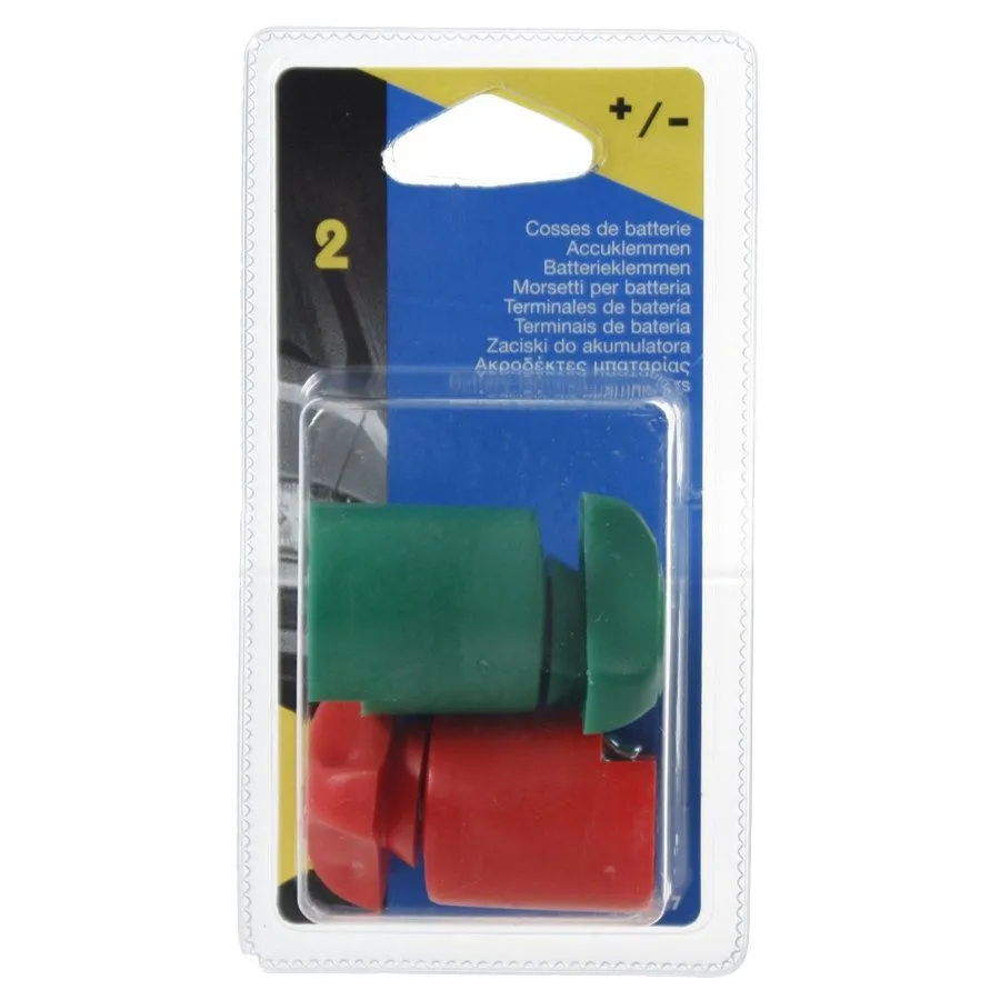 MORSETTI PER BATTERIA AUTO TIPO RUBINETTO RICARICA CONNETTORI UNIVERSALI CARTEC