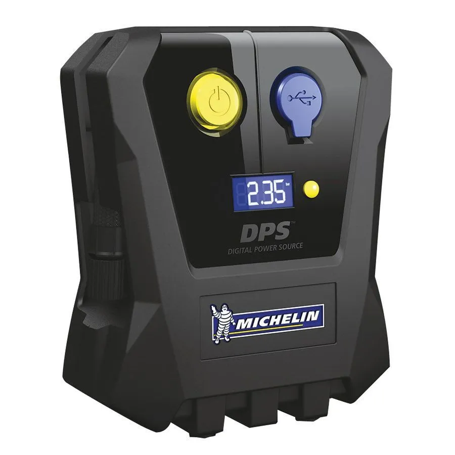 MINI COMPRESSORE PER AUTO ARIA COMPRESSA POMPA GONFIAGGIO MANUTENZIONE MICHELIN