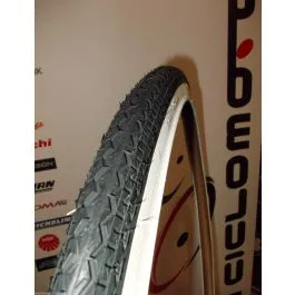 copertone bici 26 3 8 bianco e nero