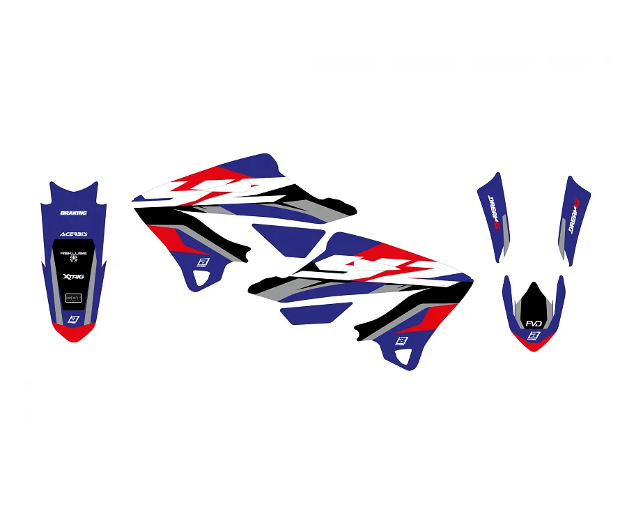 Kit adesivi Dream 5 YAMAHA YZ 125 / 250 2022-2025