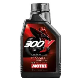 OLIO MOTORE 5W-40 4T 300V SINTETICO MOTUL 104112 ROAD RACING MOTO SCOOTER QUAD