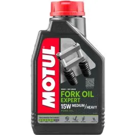 1 litro OLIO FORCELLE MOTUL FORK OIL EXPERT MEDIUM/HEAVY 15W 105931