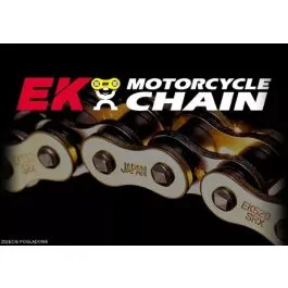 Catena di trasmissione moto EK CHAIN 520 120 maglie O-RING SRO-6 EK520SRO6120