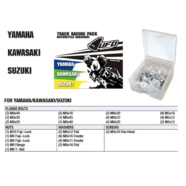 Set materiale di montaggio Track Racing - Kawasaki/Suzuki/Yamaha-24040659