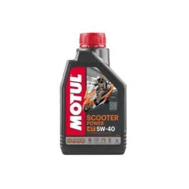 Olio motore MOTUL SCOOTER POWER 5W-40 MA 4T 100% Sintetico API SN/SM/SL/SJ 1 lt