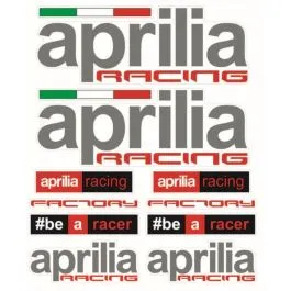 adesivi decalco aprilia 20 x 24