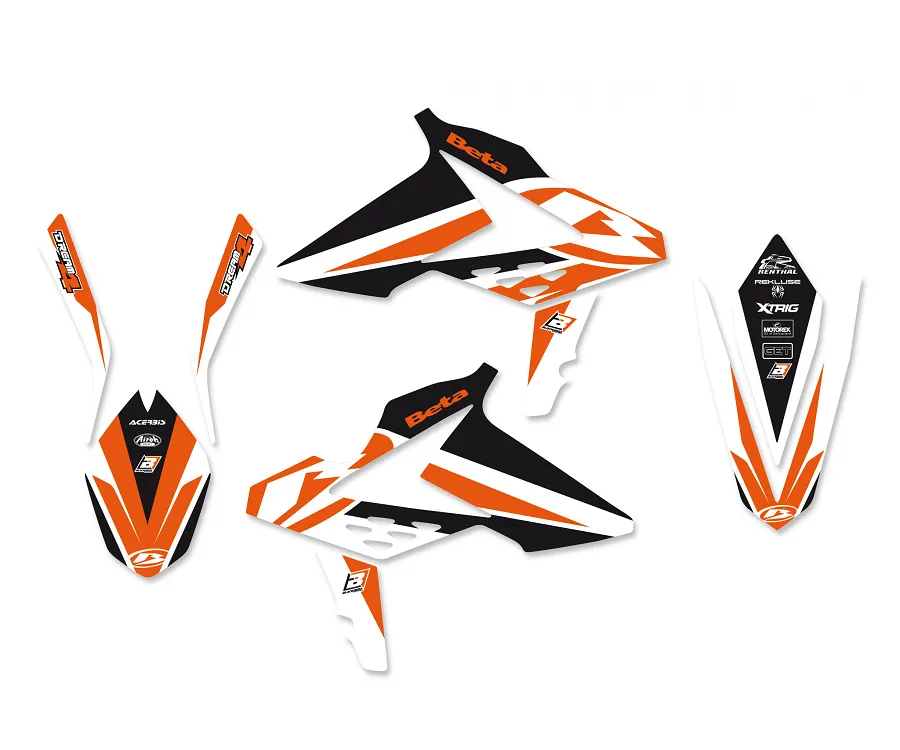 Kit adesivi Dream 4 BETA RR 250 / 300 / 350 / 390 / 400 / 430 / 450 / 480 / 498 2013-2017
