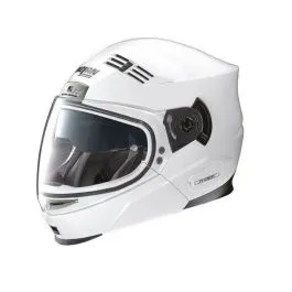 Casco moto modulare Nolan N71 classic taglia XL Bianco mentoniera visiera fumè