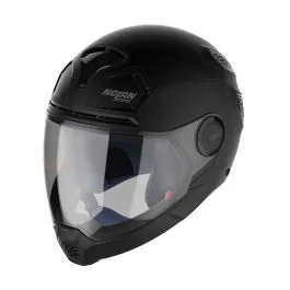 Casco moto scooter Nolan N30-4 VP Classic 010 nero opaco
