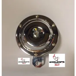 claxon moto universale 12v cromato