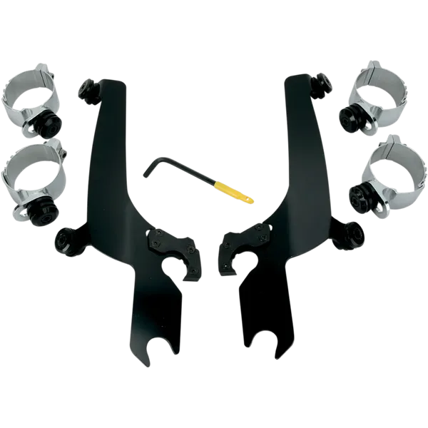 Kit di montaggio completo a sgancio rapido per parabrezza sportivi-23200076