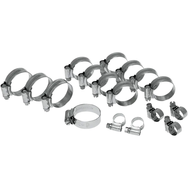 Kit fascette tubo radiatore-19020417