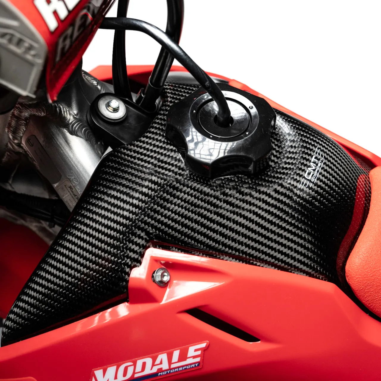 COVER SERBATOIO IN CARBONIO      per HONDA CRF 250 RX ENDURO      2022 - 2023 - 2024-001072