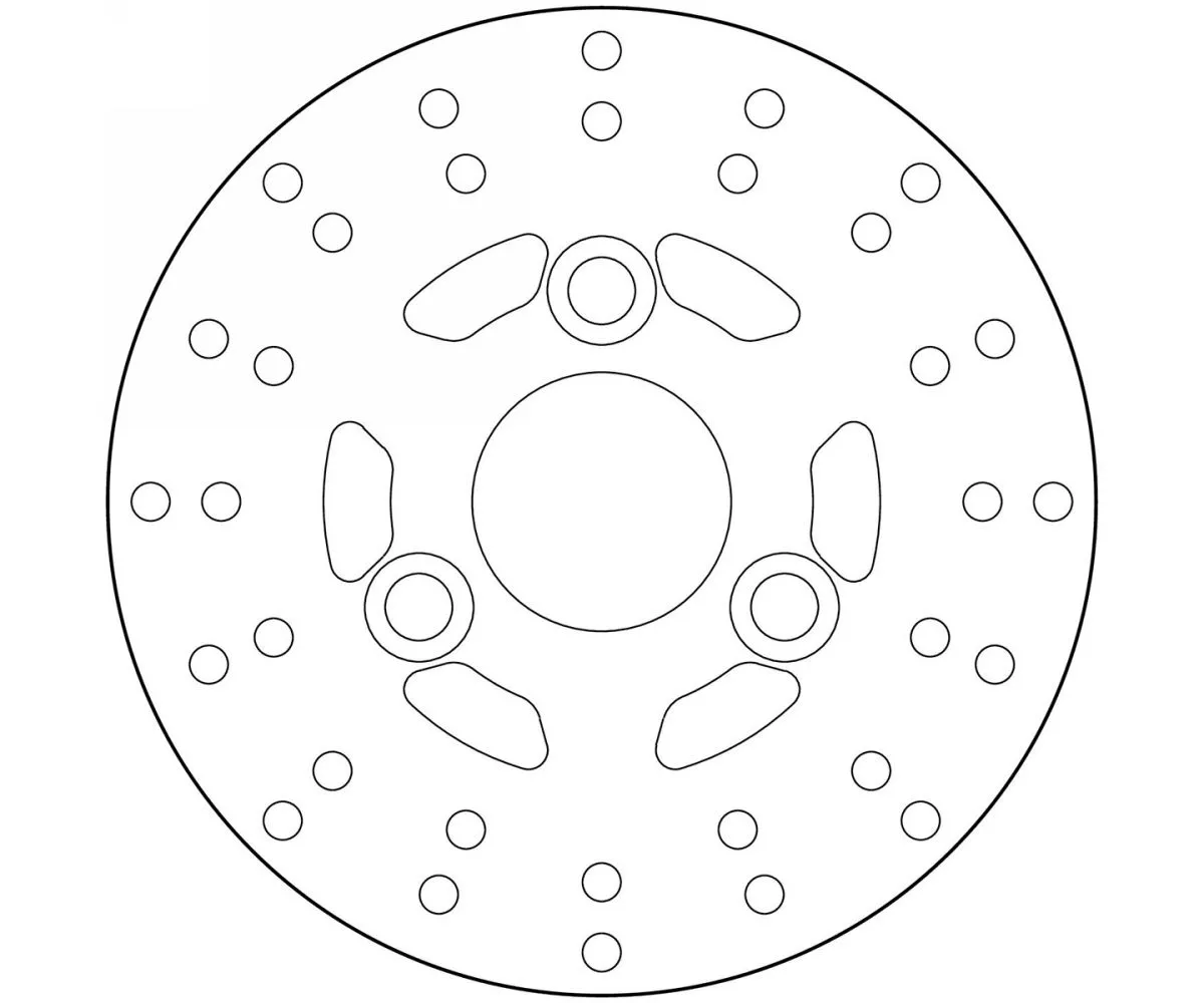 Disco Freno Fisso Brembo Serie Oro Anteriore Per Aprilia Amico 50 1992 > 1994-68B40710-61899