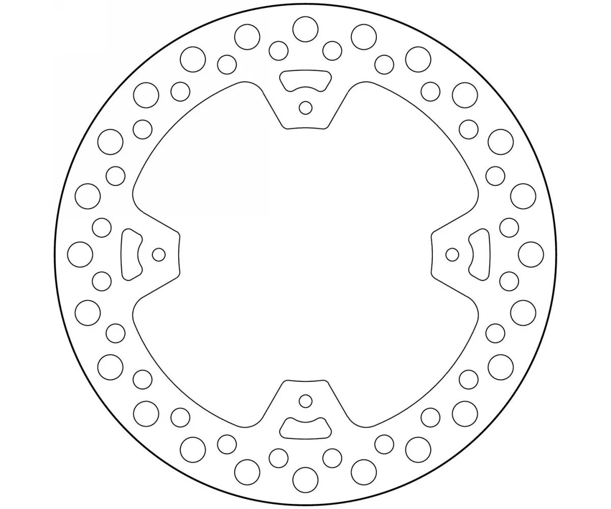 Disco Freno Fisso Brembo Serie Oro Posteriore Hm Cre Supermotard 125 2003 > 2008-68B40786-72956