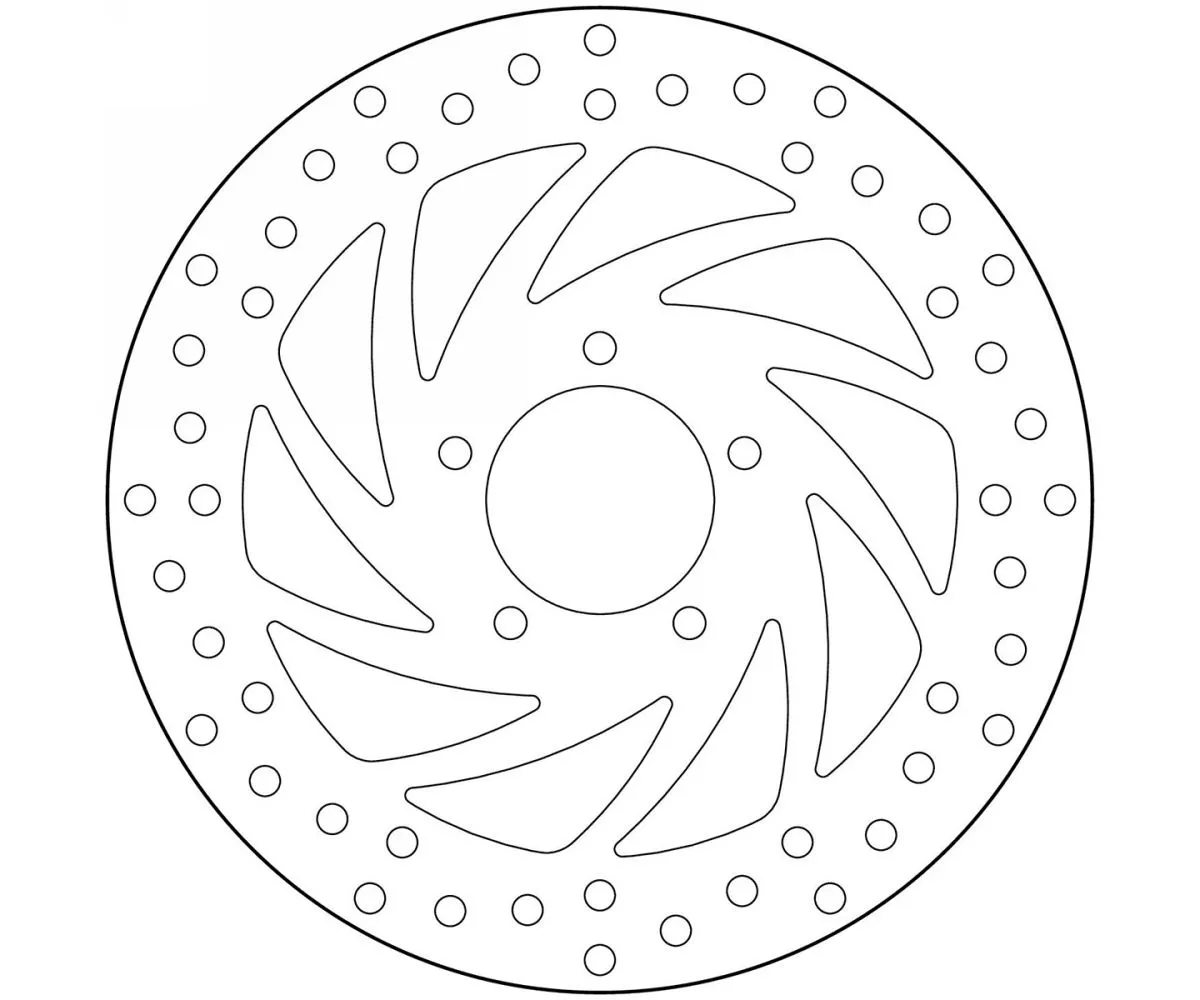 Disco Freno Fisso Brembo Serie Oro Anteriore Aprilia Scarabeo 125 1999 > 2003-68B407B0-61955