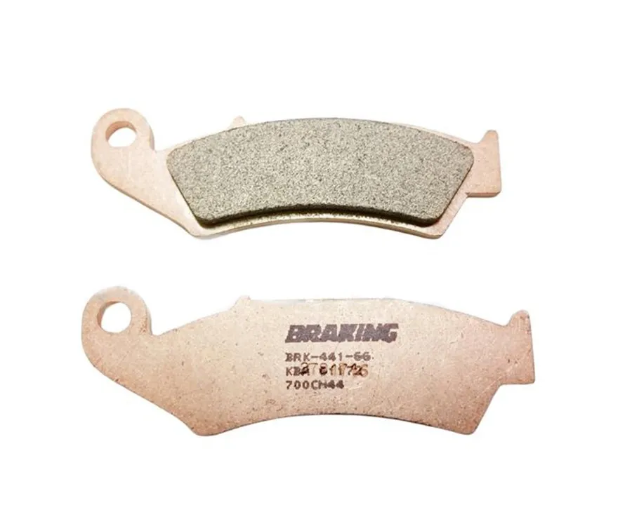 Pastiglie anteriori Sinterizzate Braking HONDA CR 125 / 250 1987-1994 HONDA CR 500 1987-1993 XR 250R 1988-1995 XR 600R 1988-1993