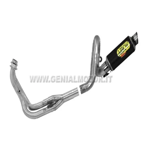 Scarico Completo Arrow Gp2 Acciaio Nero Benelli Bn 302 2014 > 2016-71019GPI--71626MI-90802