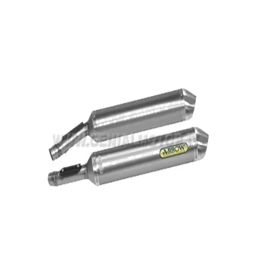 Terminali Di Scarico Arrow Race Tech Alluminio Aprilia Tuono 1000 R 2006 > 2010-71677AO-90595