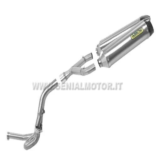 Scarico Completo Arrow Thunder Allumin Aprilia Shiver 2008 > 2009-71748AK--71410MI--71411MI-90564
