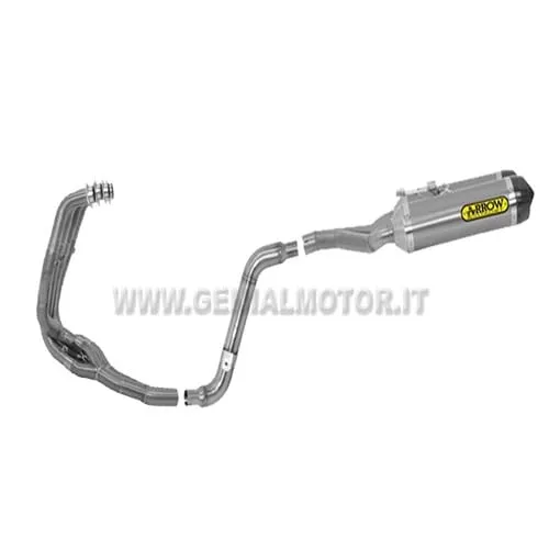 Scarico Completo Arrow Thunder Titanio Benelli Bn 600r 2013 > 2016-71814PK--71602MI--71603MI-90861